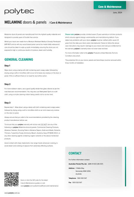 Polytec Melamine cabinets 1