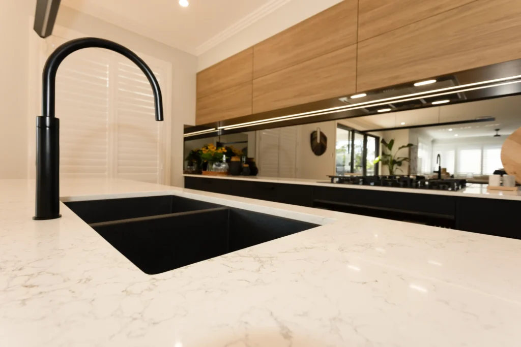 Minimalist Monochrome Kitchen in Warnervale 2 S2U 3833 20