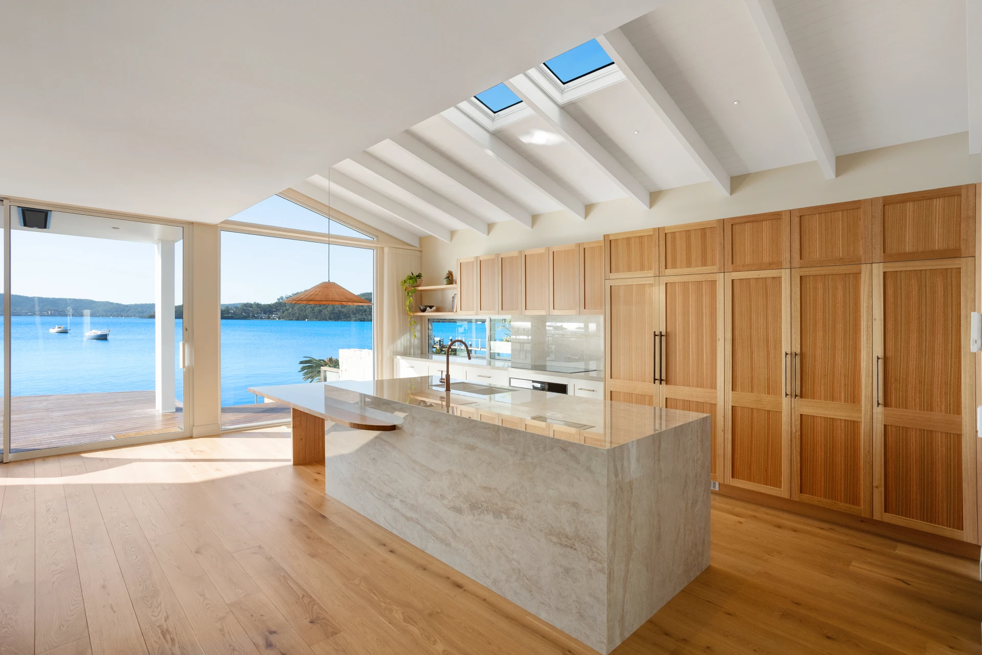 Coastal Kitchen in Saratoga 1