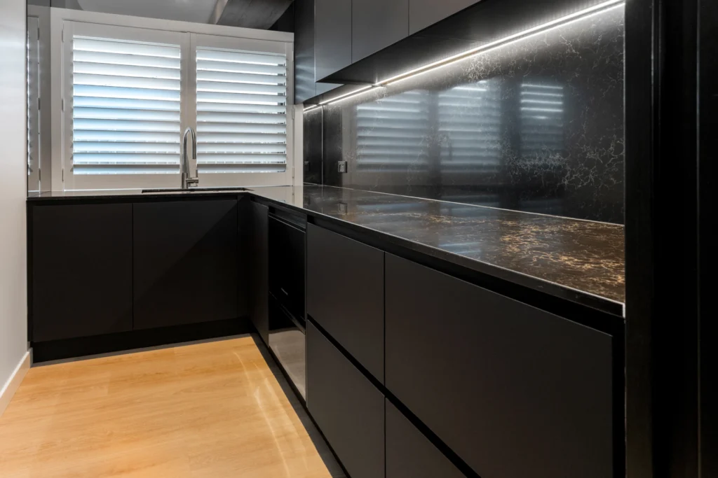 Sleek Modern Kitchen in Mardi 3 2025 HIA Kitchen Finalist in Narbeen Close Mardi 9