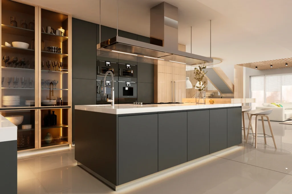 different types of kitchen styles